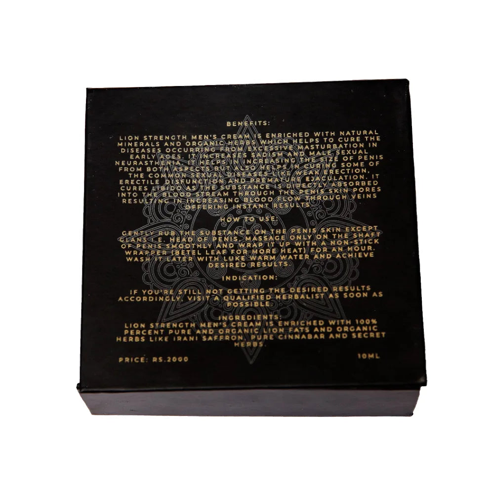 Lion Strength Men’s Cream