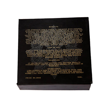 Lion Strength Men’s Cream